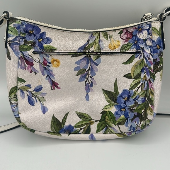 Dana Bachman Cross Body bag, beautiful floral pattern great condition, clean - Picture 7 of 8